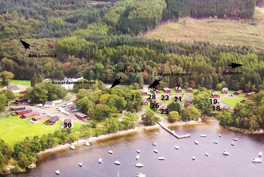 Lodge 8 Rowardennan Kültér fotó